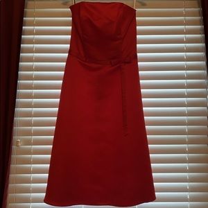 Satin Cocktail Dress